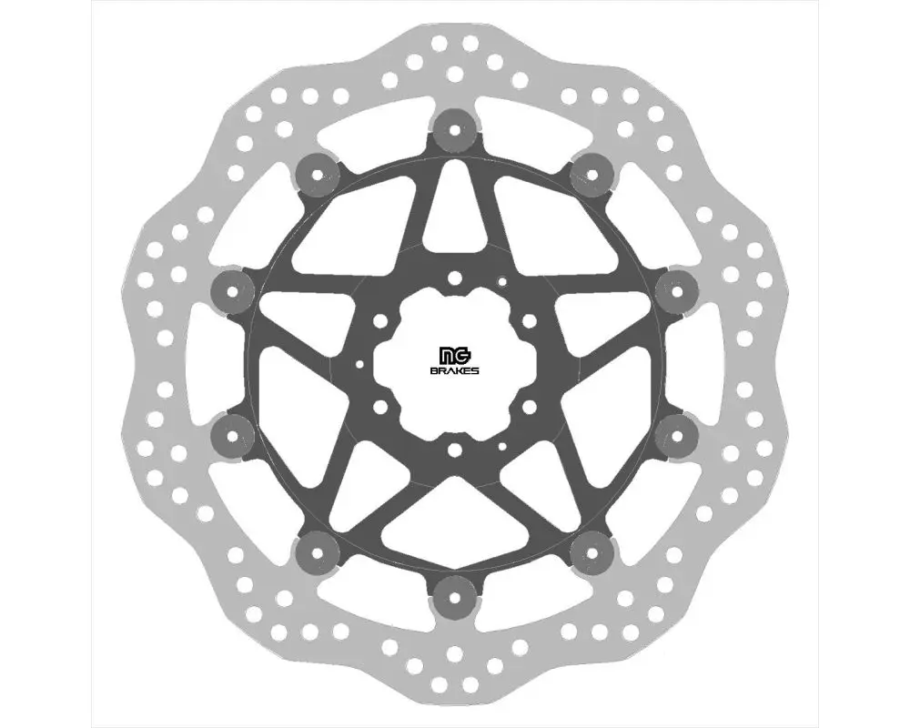 Nejlepší Cena NG přední brzdový kotouč HONDA XL 750 TRANSALP 23, (310X62X4,5mm) (6X6,25mm) WAVE (prostředek hliníkový)