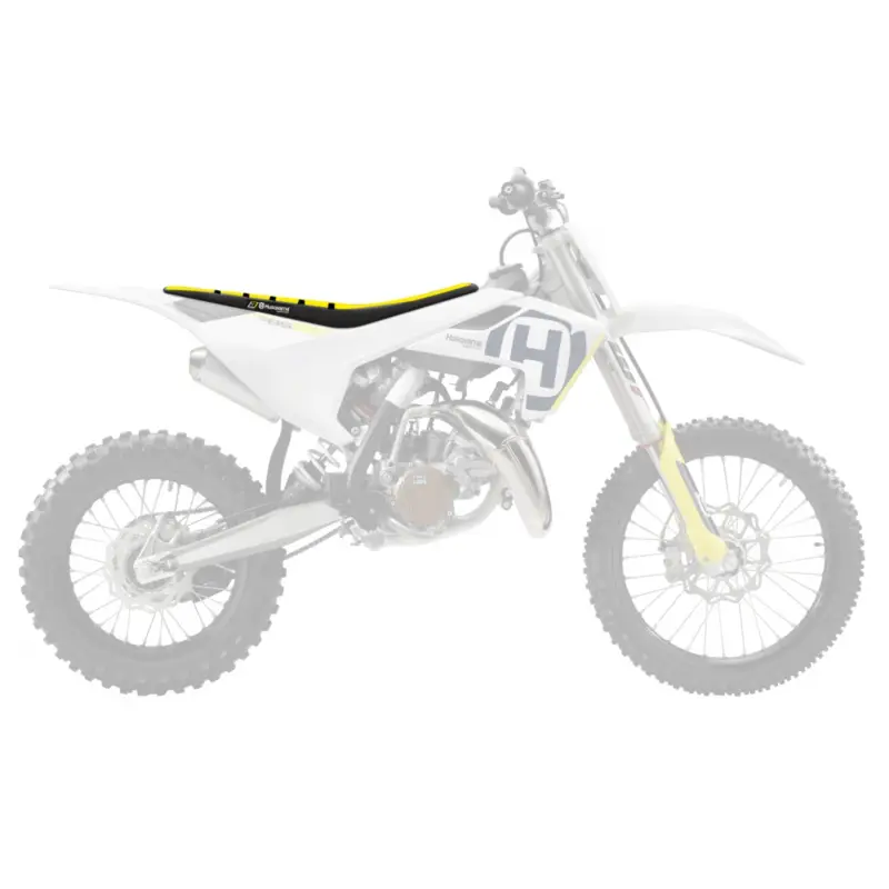 Expresní Doručení BLACKBIRD potah sedla HUSQVARNA TC 85 25 zebra barva černá žlutá