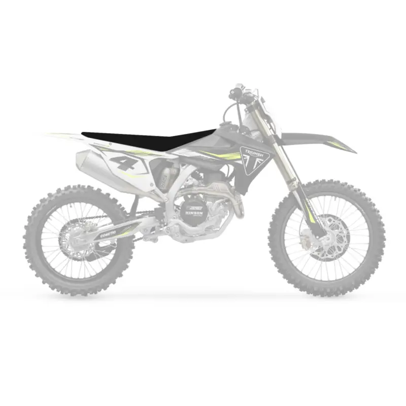 Omezená Nabídka BLACKBIRD potah sedla TRIUMPH TF 250X 24-25 PYRAMID barva černá