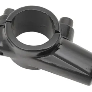 Must-Have EMGO držák zrcátka s objímkou na řídítka 22mm (7/8") barva černá (otvor 10mm)