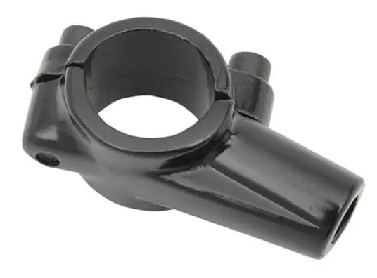 Must-Have EMGO držák zrcátka s objímkou na řídítka 22mm (7/8") barva černá (otvor 10mm)