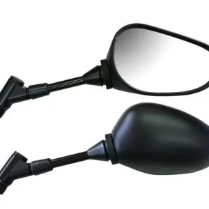Vrácení Zdarma EMGO zrcátko YAMAHA XJ6 N 09-16, FZ8 N 10-15 pravé (OEM: 20S-26280-10) barva černá (vzor originál) (homologace)