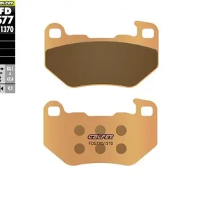 Tovární Cena GALFER brzdové destičky sintrované barva zlatá STREET zadní HARLEY DAVIDSON XL 883 SUPERLOW 08-14; RH 1250 SPORTSTER S 21-23