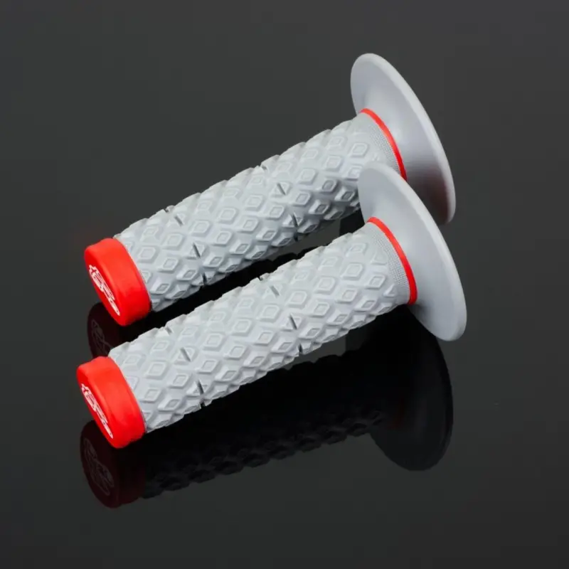 RENTHAL gripy MX COMFORT GRIPS SOFT/FIRM barva červená Finální Výprodej