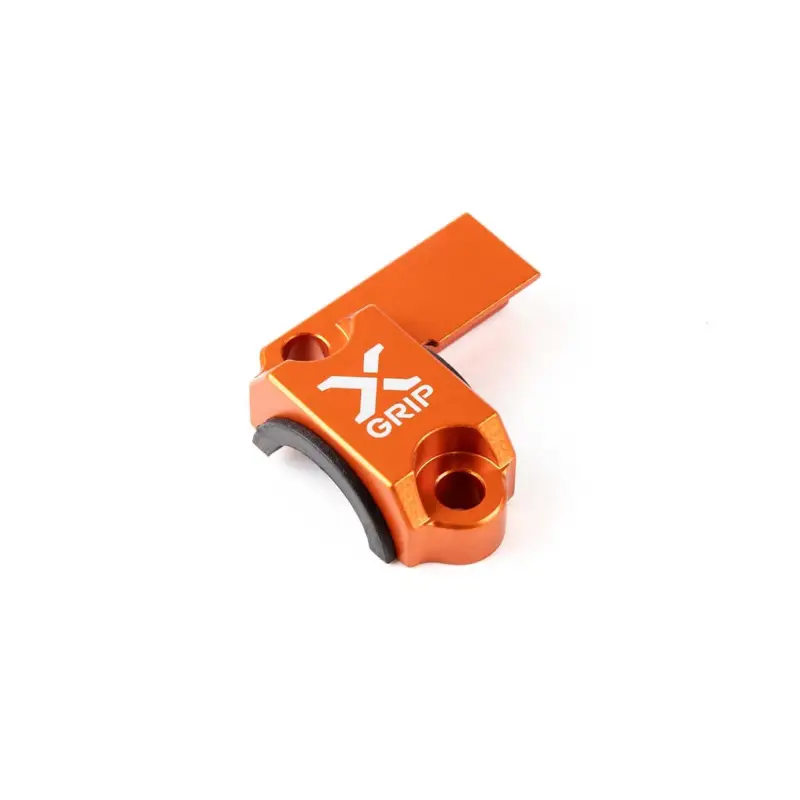 Levný X-GRIP kryt objímky výztuha spojkového čerpadla (ANTI BREAK CLAMP CLUTCH) BREMBO po 2024 roku BETA,KTM, HUSQVARNA,SHERCO,GASGAS barva oranžová
