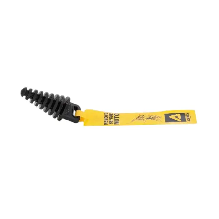 ACERBIS 12/25 zátka k výfuku (tlumiči) 16mm - 40mm 2T/4T s páskou barva černá Autentický
