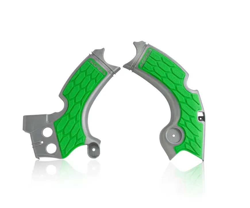 Top Prodej ACERBIS kryty rámu X-GRIP KAWASAKI KX 250 F 15-20 ( KXF 250 ) barva zelená / šedá