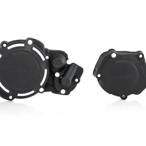 Přímo Od Výrobce ACERBIS kryty motoru (kryt víka spojky a alternátoru) X-POWER YAMAHA YZ 250 05-26, FANTIC XX 250 21-26 barva černá