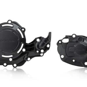 Časově Omezené ACERBIS kryty motoru (kryt víka spojky a alternátoru) X-POWER YAMAHA YZ 450 F 18-22, YZ 450 FX 19-22 ( YZF 450 ), FANTIC XEF 450 21-25 barva černá