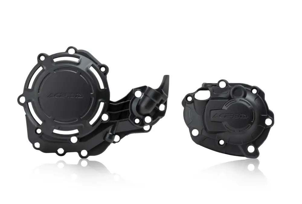 Časově Omezené ACERBIS kryty motoru (kryt víka spojky a alternátoru) X-POWER YAMAHA YZ 450 F 18-22, YZ 450 FX 19-22 ( YZF 450 ), FANTIC XEF 450 21-25 barva černá