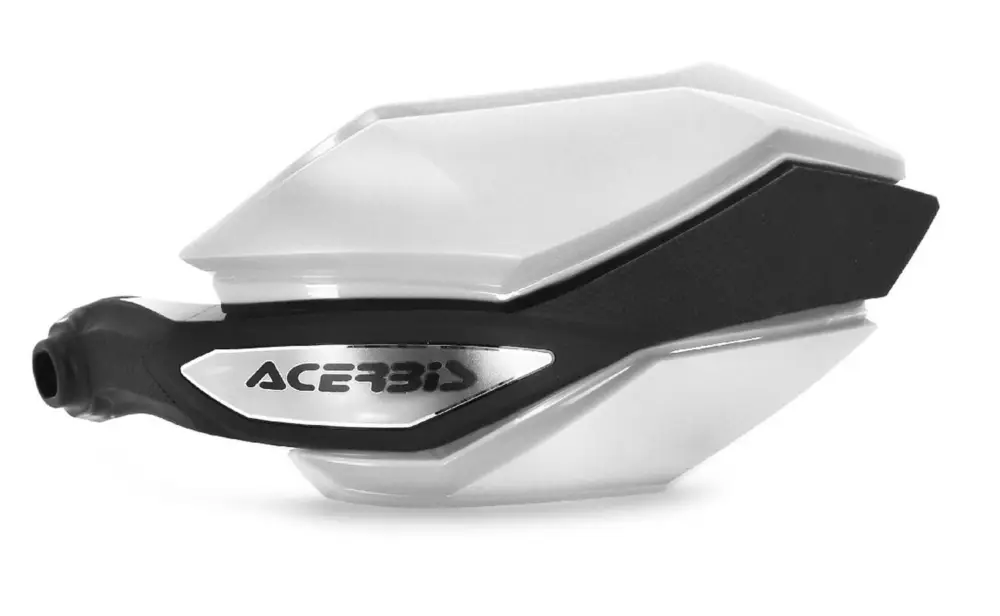 Víkendová Akce ACERBIS kryty páček ARGON s hliníkovým jádrem BMW R 1250 GS ADVENTURE 19-23, R 1250 GS ADV TRIP BLACK 19-22 barva bílá černá