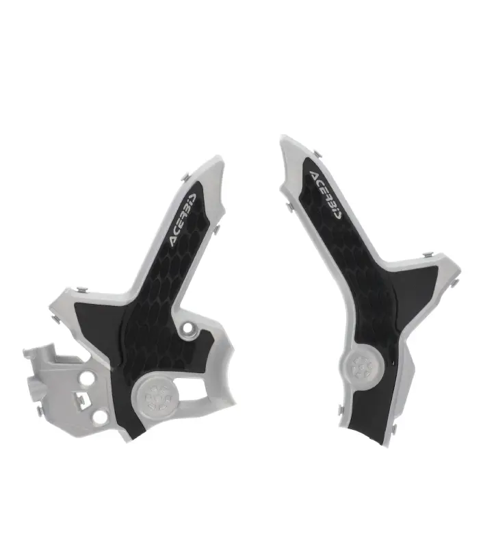 Akční Nabídka ACERBIS kryty rámu X-GRIP HONDA CRF 250 L 21-24, CRF 300 L 21-26, CRF 300 RALLY 21-24 barva šedá / černá