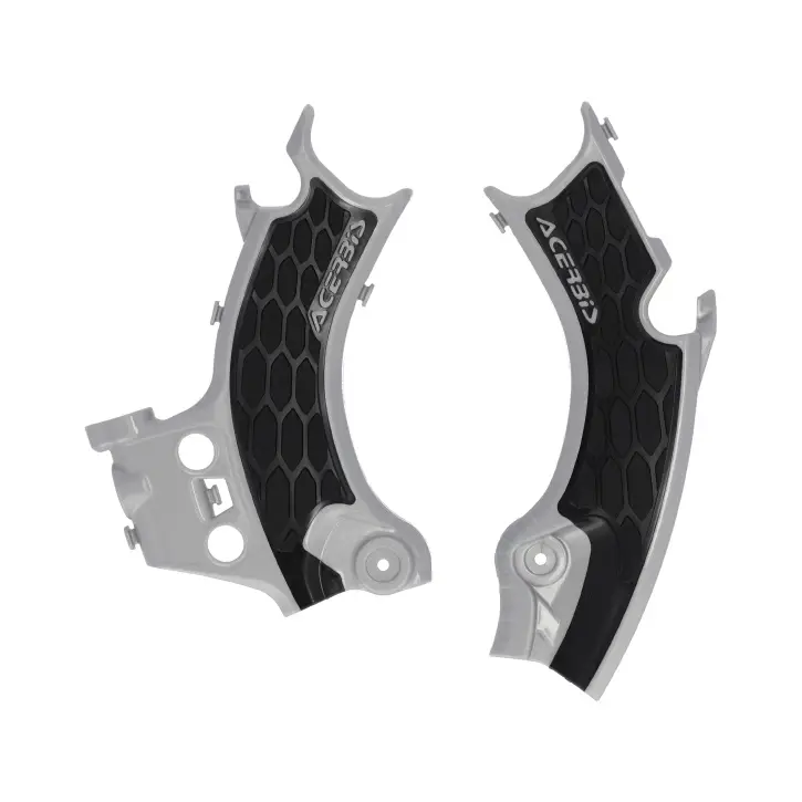 Speciální Cena ACERBIS kryty rámu X-GRIP HONDA CRF 250 R / RX / RWE 25-26, CRF 450 R / RX / RWE 25-26, CRF 300 RX 25-26 barva šedá / černá