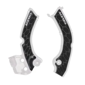 ACERBIS kryty rámu X-GRIP TRIUMPH TF 250 X/E 24-26, TF 450 X/E/RC 25-26 barva bílá / černá Akce