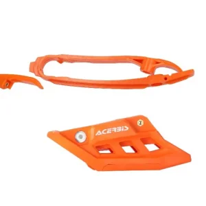 ACERBIS kluzák + vodítko řetězu komplet KTM SX 85 25-26 , HUSQVARNA TC 85 25-26, GAS GAS MC 85 25-26 barva oranžová Nejlepší Volba