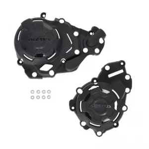 ACERBIS kryty motoru (kryt víka/ krytu spojky i alternátoru) X-POWER CF MOTO 450 MT 24-25 barva černá Oblíbený