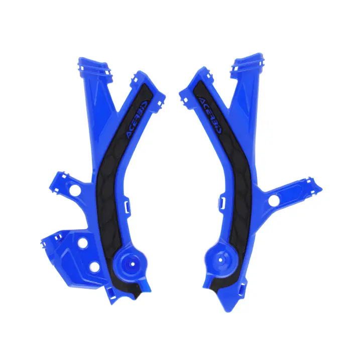 Levný ACERBIS kryty rámu X-GRIP SHERCO SE 125 / 250 / 300 25-26, SEF 250 / 300 / 450 25-26 barva modrá / černá