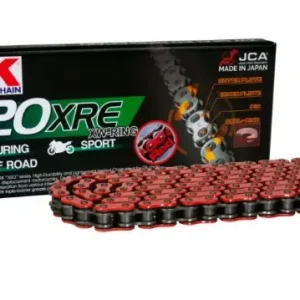 RK hnací řetěz RR520XRE-120 (XW-RING) nýtovací spojka (CLF) v sadě barva červená (objem: do 800 ccm) Bezpečná Platba