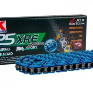Poslední Šance RK hnací řetěz BB525XRE-124 (XW-RING) nýtovací spojka (CLF) v sadě barva modrá (objem: do 1000 ccm)