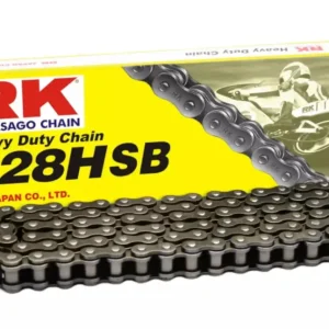 Vysoce Kvalitní RK hnací řetěz 428HSB-140 spona (CL) v sadě barva STANDARD (objem: do 200 ccm)