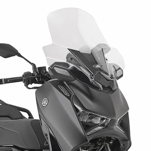 KAPPA plexi štít YAMAHA X-MAX 300 TECH MAX 25- (58,5 cm x 58 cm) průhledný (10 cm vyšší než originál) Nakupujte Hned