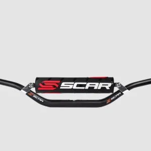 Akční Cena SCAR závodní řidítka 22,2mm LOW SX style s příčkou a pěnou v sadě barva černá