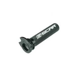 SCAR nová závodní plynová rukojeť hliníková s ložiskem KTM SX 65 21-23, HUSQVARNA TC 65 21-23, GASGAS MC 65 21-23 barva černá Horká Nabídka