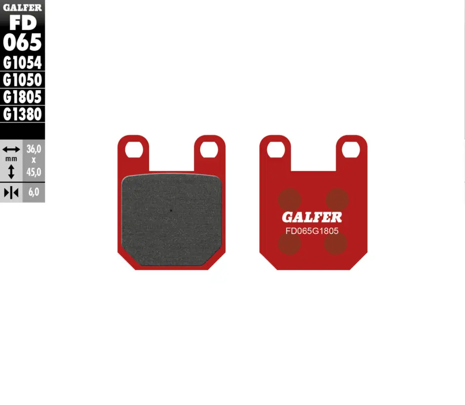 Koupit Online GALFER brzdové destičky KH115 TRIAL