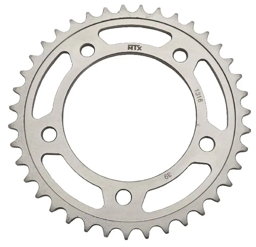 Sezónní Sleva MTX PARTS řetězové kolečko zadní 4384 39 HONDA X-ADVENTURE '17-'21, FORZA 750 '21, CT 700 '14-'16, NC 750 '14-'20, CB/CBR 500 '13-'21 (JTR1316.39) (ŘETĚZ 520)