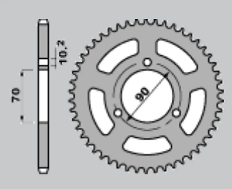 JR rozeta 239 42 HONDA MTX 80R '83-'86 (JTR239.42) Přímo Od Výrobce