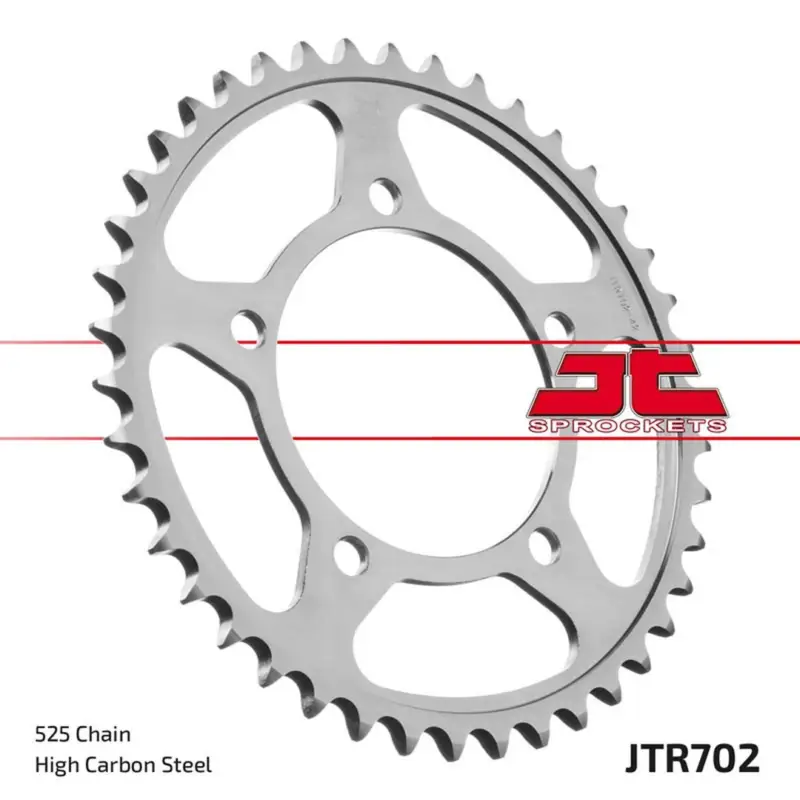 Horká Nabídka JT řetězové kolečko zadní 4363 45 APRILIA SL 750 SHIVER '07-'16, SHIVER 900 '17-'20, DORSODURO 900 '17-'20 (+1) (JTR702.45) (řetěz 525)