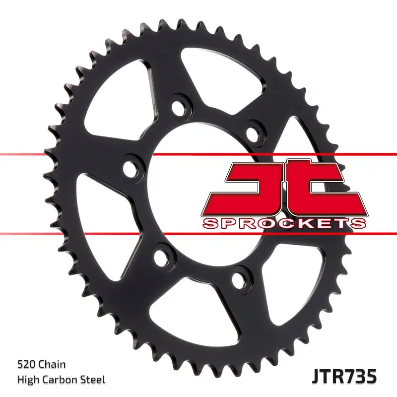 Bezpečná Platba JT řetězové kolo zadní 1027 42 DUCATI MONSTER 695 08, MONSTER 800 03-04 (102742JT) (řetěz 520)