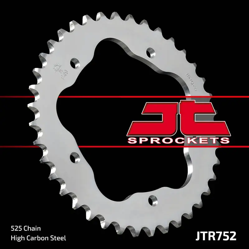 Akce JT zadní řetězové kolo 4320 43 DUCATI 848/916/996/1000/1100 (potřebný adaptér JTA750B) (432043JT) (řetěz 525)