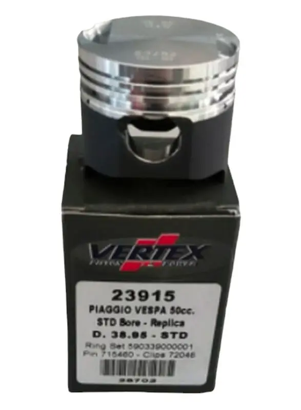 VERTEX píst PIAGGIO VESPA LIBERTY 50, ZIP 50, APRILIA SCARABEO 50 (4T) (38,95mm) (STD.) (23915) Nízká Cena