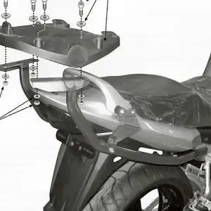 Bezpečná Platba KAPPA nosič zadního kufru SUZUKI GSX 650F (08-14), 1250 F (10-16), GSF 650 BANDIT / S / ABS (05-11), 1200 / 1250 BANDIT / S (06-11) ( bez plotny