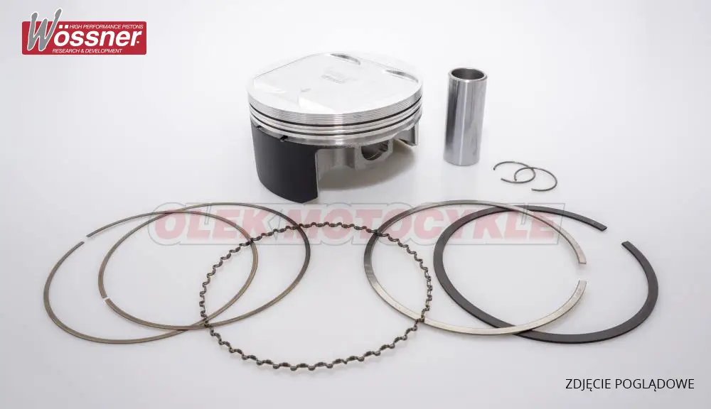 Hit Sezóny WOSSNER píst KTM (4T) EXCF 350 20-22, HUSQVARNA FE 350 20-23, GAS GAS EC 350F 21-23 (87,98 mm) (12,5:1) (8990DC)