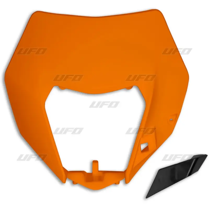 Ověřený UFO kryt předního světla KTM EXC/EXCF 14-16 barva oranžová (vzor OEM)