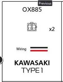 OXFORD adaptér přerušovače pro blinkry LED (2 kusy v sadě) vhodné pro HONDA.KAWASAKI (starý kód: OF780) Sezónní Sleva
