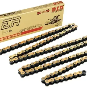 Rychlé Dodání DID hnací řetěz 420NZ3GB-120 (120 článků) bez O-kroužků zlatá rozpojený + spona