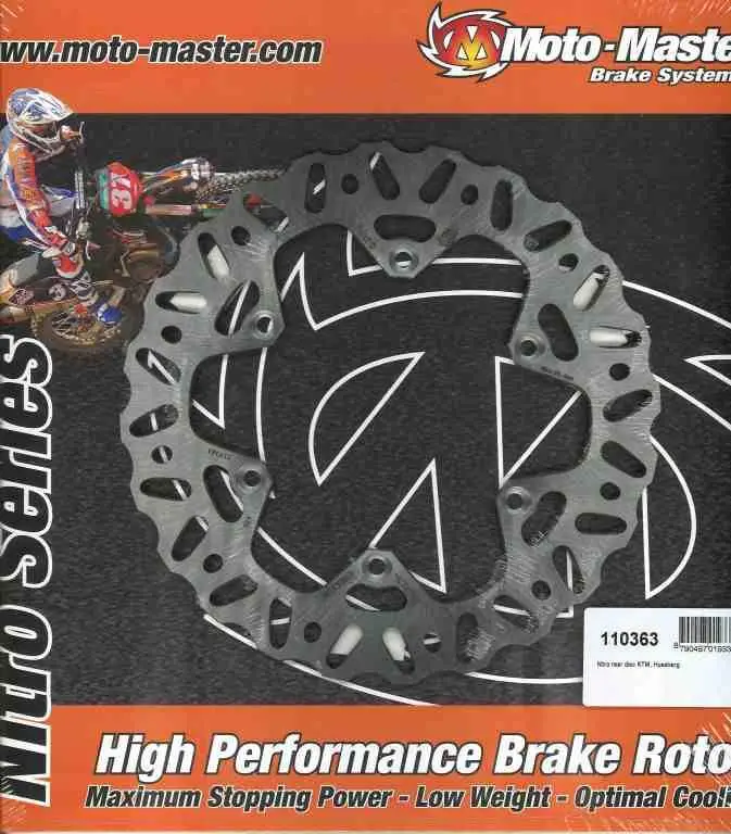 MOTO-MASTER brzdový kotouč zadní NITRO KTM všechny modely 220mm (NG141; NG129) Nová Kolekce