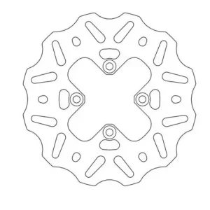 Horká Nabídka MOTO-MASTER zadní brzdový kotouč NITRO KTM SX 65 00-22 , HUSQVARNA TC 65 17-22 , GASGAS MC 65 21-22