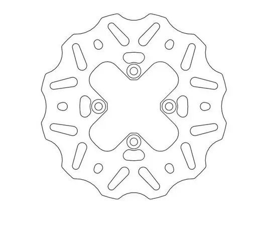 Horká Nabídka MOTO-MASTER zadní brzdový kotouč NITRO KTM SX 65 00-22 , HUSQVARNA TC 65 17-22 , GASGAS MC 65 21-22