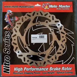 Sezónní Sleva MOTO-MASTER brzdový kotouč přední NITRO KAWASAKI KLX, SUZUKI RM 125/250, DRZ 250/400, YAMAHA YZ/YZF/WR/WRF 250mm (NG675,NG276)