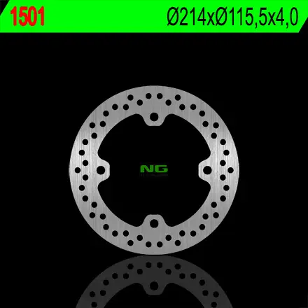 NG brzdový kotouč přední/zadní CAN-AM COMMANDER 800/1000 11-14, MAVERICK 1000 13-14 (214X115,5X4) (4X11,5mm) Sezónní Sleva