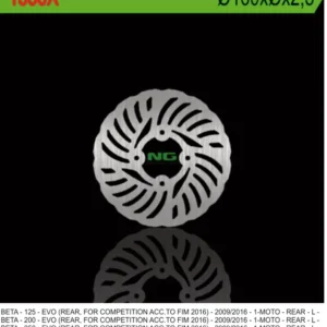 NG zadní brzdový kotouč BETA EVO 125/200/250/290/300 09-17 (160mm) WAVE Nakupujte Hned