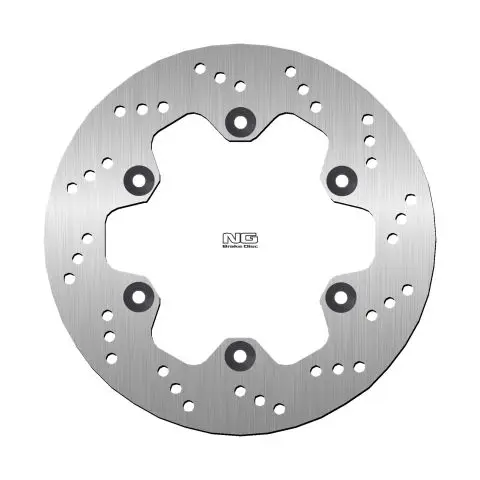 Levný NG zadní brzdový kotouč KAWASAKI GPZ 600R 84-90, ZZR 1100 90-92 (250X130X5,0mm) (6X10,5mm)