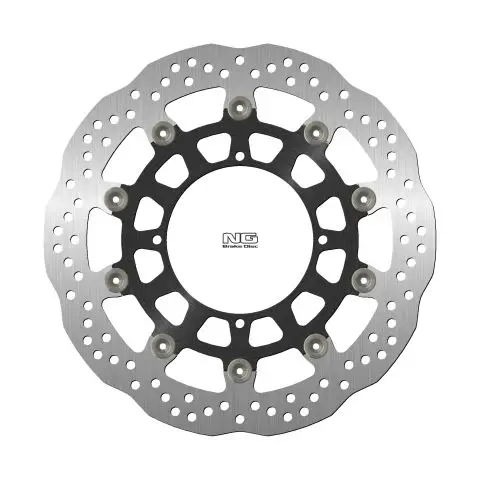 NG přední brzdový kotouč HUSQVARNA NOX570 01-03, SM510/610 05-10, SMR630 05-13 (320X120X5mm) (4X8,5mm) WAVE plovoucí (prostředek hliníkový) Sleva