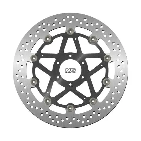 Jen Po Omezenou Doba NG přední brzdový kotouč DUCATI MONSTER 696 08-14, ST3/ST4 03-07 (320X64X5mm) (6X8,5mm) plovoucí (prostředek hliníkový)