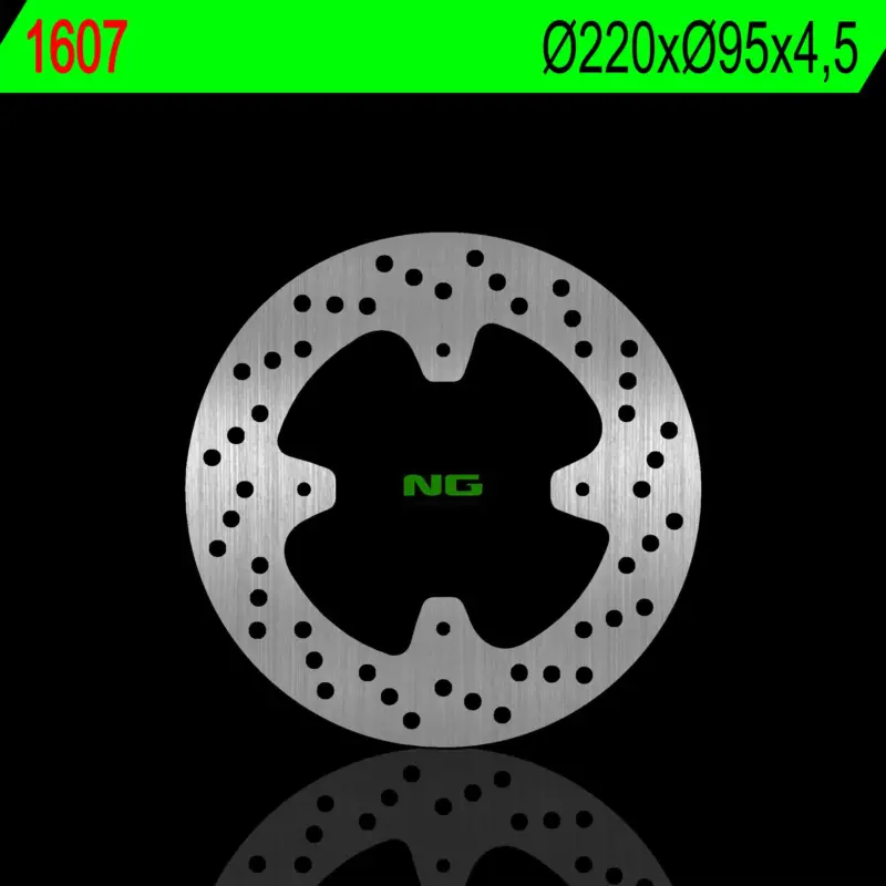 Horká Nabídka NG zadní brzdový kotouč APRILIA RS 125 15-18 TUONO 4T 125 15-18 (220X95X4,5mm) (4X6,5mm)