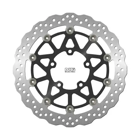 NG přední brzdový kotouč KAWASAKI Z1000/ZZR1400 17-20 (310X80X5,5mm) (5X10,5mm) WAVE plovoucí (prostředek hliníkový) Časově Omezené